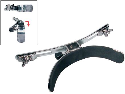 Hayman D6-1 kniebeugel voor kleine trom / snaartrom kniebeugel voor kleine trom / snaartrom, verstelbaar, met padding en bevestigingsschroeven