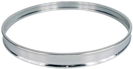 Hayman DRHP-1800 drumring voor bassdrum 18" drumring voor bassdrum 18", verchroomd