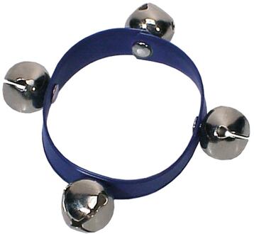 Hayman HB-30 bellenkrans bellenkrans, polsband model, 4 bellen van 27 mm, zwart nylon