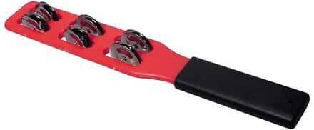 Hayman HB-310 schellenboom schellenboom, plastic, 6 jingles, rood