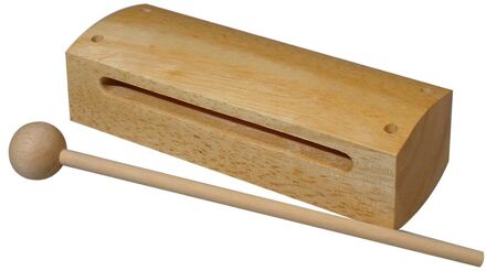 Hayman PA-40 woodblock woodblock, hout, rechthoekig, met klopper