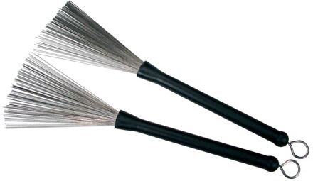 Hayman PA-52 brushes brushes, rubber handvaten, metalen haren, uitschuifbaar