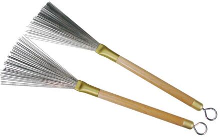 Hayman PA-53 brushes brushes, houten handvaten, metalen haren, uitschuifbaar