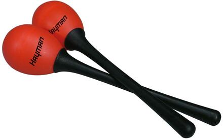 Hayman SE-3-RD schudeieren schudeieren, plastic, rood, paar, met steel, 20 grams