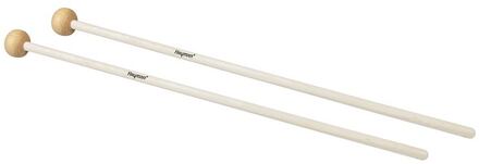 Hayman XM-10 kloppers voor xylofoon kloppers voor xylofoon, 380 mm esdoorn schacht, paar, 30 mm harde eiken bol