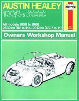 Haynes Werkplaatshandboek Austin Healey 100/6 & 3000 (1956-1968) classic reprint 0049