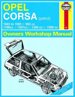Haynes Werkplaatshandboek Opel Corsa benzine (1983-1993) 3160