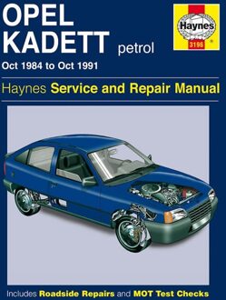Haynes Werkplaatshandboek Opel Kadett benzine (1984-1991) 3196
