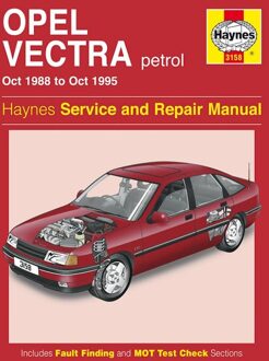 Haynes Werkplaatshandboek Opel Vectra benzine (1988-1995) 3158