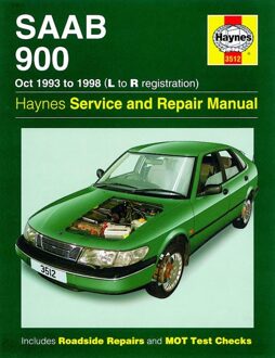 Haynes Werkplaatshandboek Saab 900 (Oct 1993-1998) 3512
