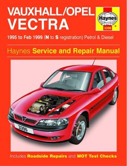 Haynes Werkplaatshandboek Vauxhall/Opel Vectra benzine & Diesel (1995-1999) 3396
