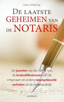 Haystack, Uitgeverij De laatste geheimen van de notaris - Johan Nebbeling - ebook