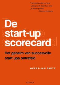 Haystack, Uitgeverij De Start-Up Scorecard - Geert-Jan Smits