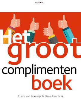 Haystack, Uitgeverij Het groot complimentenboek - Boek Frank van Marwijk (9461260377)