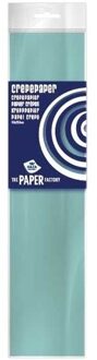 Haza 10x Knutsel crepe vouw papier lichtblauw 250 x 50 cm