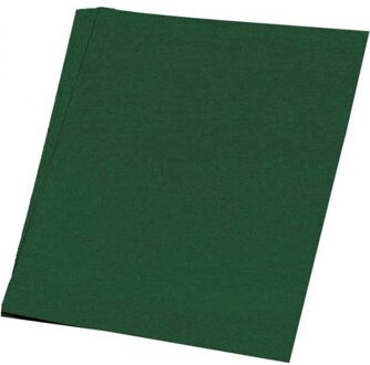 Haza A4 hobby papier - 50x vellen - kleur donkergroen - Knutselpapier - Hobbypapier