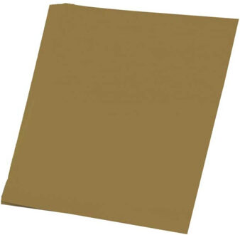 Haza A4 hobby papier - 50x vellen - kleur goud - Knutselen met papier - Knutselpapier