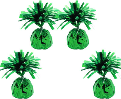 Haza Ballon gewichtjes - 8x - groen - 170 gram - gewichtjes voor helium ballontrosjes