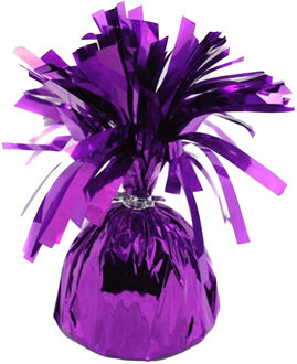 Haza Ballon gewichtjes - paars - 170 gram - gewichtjes voor helium ballontrosjes