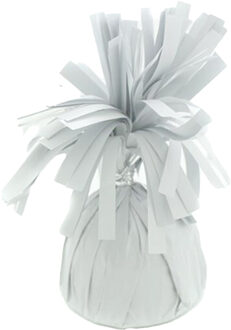 Haza Ballon gewichtjes - wit - 170 gram - gewichtjes voor helium ballontrosjes