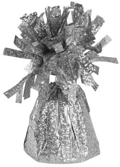 Haza Ballon gewichtjes - zilver - 170 gram - gewichtjes voor helium ballontrosjes Warm wit