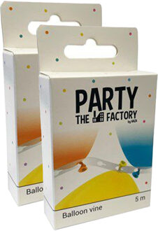 Haza Ballonboog strip - 2x 5 meter - dubbelgat - ballonnenboog - ballon garland