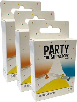 Haza Ballonboog strip - 3x 5 meter - dubbelgat - ballonnenboog - ballon garland