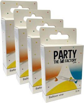 Haza Ballonboog strip - 4x 5 meter - dubbelgat - ballonnenboog - ballon garland