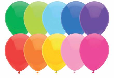 Haza ballonnen 100 stuks 30 cm Multikleur