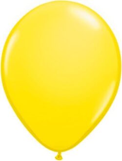 Haza Ballonnen Geel 10 stuks