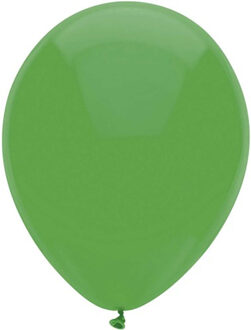 Haza Ballonnen - groen - verjaardag/thema feest - 100x stuks - 29 cm