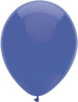 Haza Ballonnen - marine blauw - verjaardag/thema feest - 100x stuks - 29 cm