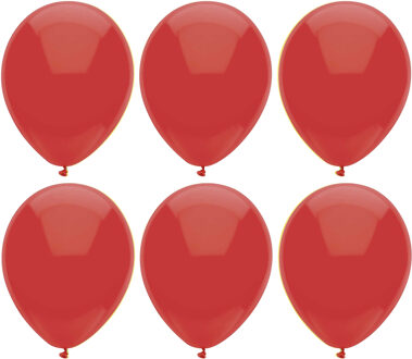 Haza Ballonnen verjaardag/thema feest - 300x stuks - rood - 29 cm