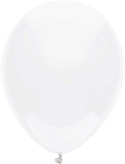 Haza ballonnen wit 30 cm 100 stuks