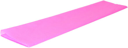 Haza Crepe papier platte vellen - roze - 250 x 50 cm - Knutselen met papier - Knutselspullen
