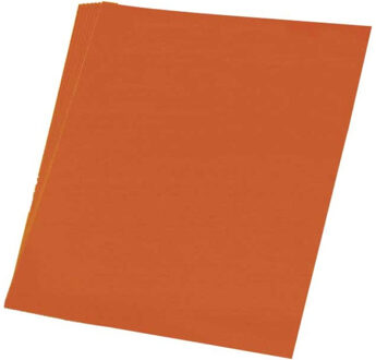 Haza Hobby papier oranje A4 50 stuks - Hobbypapier