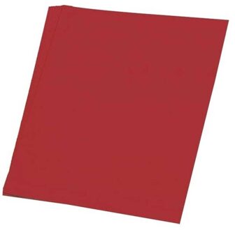 Haza Hobby papier rood A4 100 stuks - Hobbypapier