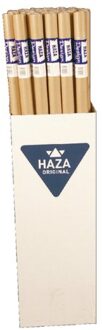 Haza Inpakpapier Kraft gestreept 70gr 100cmx5m op rol Bruin