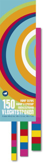 Haza Knutsel vlechtstroken 300 stuks van papier - Hobbypapier Multikleur