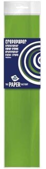 Haza Original 10x Crepe papier plat limegroen 250 x 50 cm knutsel materiaal - Hobbypapier