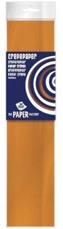 Haza Original 6x Hobby crepe papier oranje 250 x 50 cm - Crepepapier