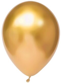 Haza Original Ballonnen 30 Cm 50 Stuks Goud/chroom