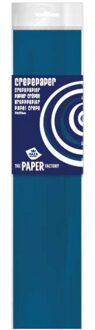 Haza Original Petrol blauw crepe papier plat - Crepepapier