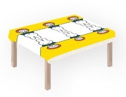 Haza Original Tafelkleed Nijntje 120 X 180 Cm Geel