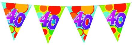 Haza Vlaggenlijn 10mtr cijfers 40 jaar multi