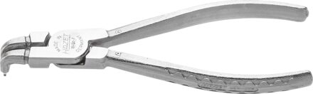 Hazet 1846B-1 Precisie-borgveertang Geschikt voor borgringen Binnenringen 10-25 mm Puntvorm 90° haaks