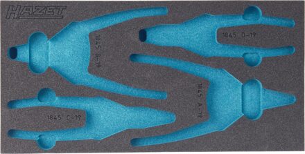 Hazet 2-componenten zachschuiminleg 163-124L · L x B: 342 mm x 172 mm