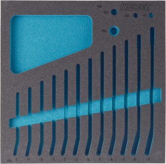 Hazet 2-componenten zachschuiminleg 163-186L · L x B: 344 mm x 342 mm