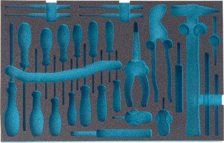 Hazet 2-componenten zachschuiminleg 163-31L · L x B: 519 mm x 342 mm