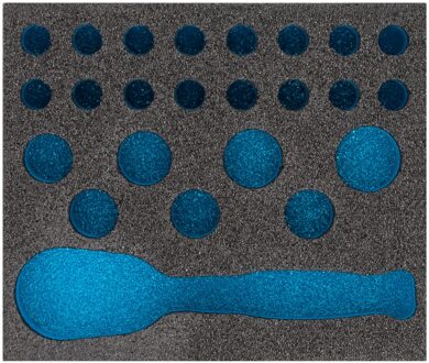 Hazet 2-componenten zachschuiminleg 163-431L · L x B: 95 mm x 80 mm